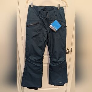 Columbia‎ Women's Teal Omniheat Snow Pants Size Small Waterproof New